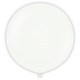 24" Standard White Kalisan Latex Balloons (2)