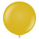 24" Retro Mustard Kalisan Latex Balloons (2)