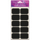 Rectangle Chalkboard Craft Stickers - 50mm x 35mm (20)