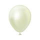 5" Mirror Green Gold Kalisan Latex Balloons (100)