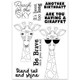 Reach for the Sky Giraffes Acrylic Stamp Set (8)