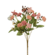 32cm Peach/Pink Chrysanthemum, Hydrangea & Berry Spray (1)