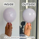 19" Standard Lilac Gemar Latex Balloons (25)