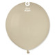 19" Standard Latte Gemar Latex Balloons (25)