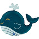 26 inch Funny Whale Foil Balloon (1)