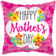18 inch Mother's Day Flowers Square Foil Balloon (1)