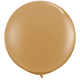 3ft Fashion Mocha Brown Latex Balloons (2)