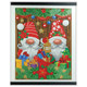 Christmas Gnomes Crystal Art Scroll Kit (1)