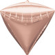 17" Diamondz Rose Gold Foil Balloon (1) - UNPACKAGED