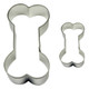 Bone Shape Tin-Plated Cookie Cutters (2)