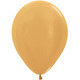 12" Metallic Gold Sempertex Latex Balloons (50)