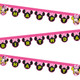 Minnie Mouse Happy Birthday Paper Banner - 2m (1)