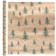 Green Tree Kraft Wrapping Paper - 75cm x 10m (1)