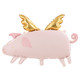 28 inch Flying Pig Foil Balloon (1)