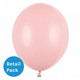 12 inch Pastel Pale Pink Latex Balloons (10)