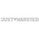 Just Married Foil Letter Banner - 1.6m (1)