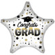 18 inch Congrats Grad Stars Foil Balloon (1)
