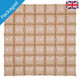 36" Matte Nude Waffle Square Foil Balloon (1) - PACKAGED