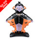 32 inch Dracula Vampire Standing Foil Balloon (1)