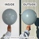 36" Fog Tuftex Latex Balloons (2)