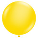 36" Yellow Tuftex Latex Balloons (2)