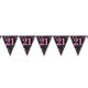 Black & Pink Sparkling 21st Birthday Bunting - 4m (1)