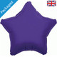 19" Purple Star Foil Balloon (1)