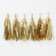 Gold Foil Tassel Garland - 2.5m (1)