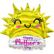 35 inch Mother's Day Sun Iridescent Supershape Foil Balloon (1)