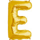 34 inch Gold Letter E Foil Balloon (1)