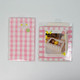 Pink Gingham Paper Tablecover (1)