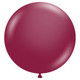 36" Sangria Tuftex Latex Balloons (10)