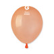 5" Standard Peach Gemar Latex Balloons (50)