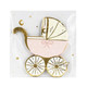 Baby Stroller Pale Pink Paper Napkins (20)