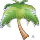 33 inch Summer Scene Palm Tree SuperShape Foil Balloon (1)