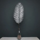 70cm Silver Glitter Palm Leaf Stem (1)