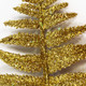 62cm Bright Gold Glitter Fern Leaf (1)