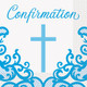 Confirmation Blue Cross Paper Napkins (16)