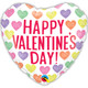 18 inch Valentine's Day Conversation Hearts Foil Balloon (1)