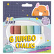 Craft Planet Jumbo Coloured Chalk (6)