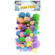 Craft Planet Assorted Pastel Pom Poms (100)