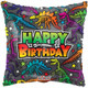 18 inch Birthday Dino Fossils Eco Foil Balloon (1)