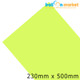 Pastel Green Hot Flex Clothing Vinyl - 230mm x 500mm (1 Sheet)