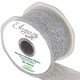 Metallic Silver Web Ribbon - 50mm x 20m (1)