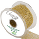 Metallic Gold Web Ribbon - 50mm x 20m (1)