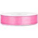 Pink Satin Ribbon - 12mm x 25m (1)