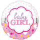 18 inch Baby Girl Scallop Foil Balloon (1)