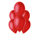Red latex balloons manufactured by Gemar