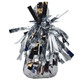 gemar silver frilly balloon weight