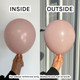 13" Standard Shell Pink Gemar Latex Balloons (10)